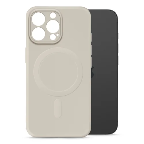 My Style Protective Flex Magsafe Compatible Case for Apple iPhone 15 Pro Antique White