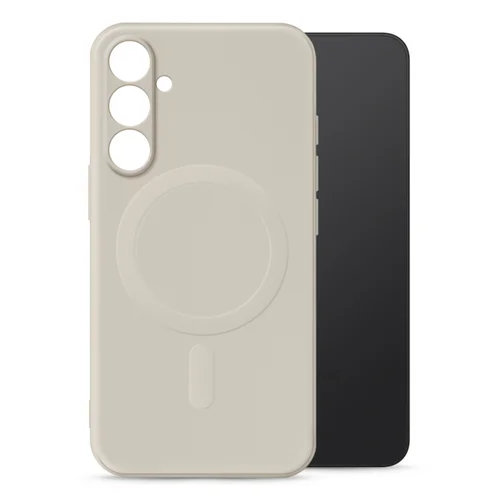 My Style Protective Flex Magsafe Compatible Case for Samsung Galaxy S25 5G Antique White
