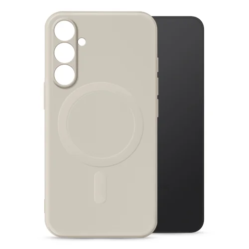 My Style Protective Flex Magsafe Compatible Case for Samsung Galaxy S25+ 5G Antique White