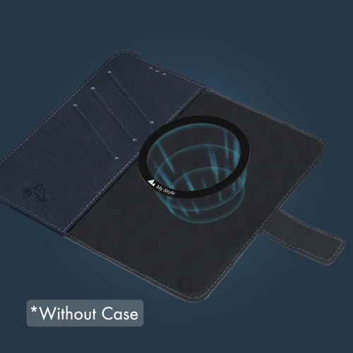 My Style Universal MagSafe Compatible Wallet - Midnight Blue 6.3" (Without Case)