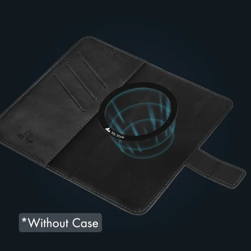 My Style Universal MagSafe Compatible Wallet - Black 6.7" (Without Case)