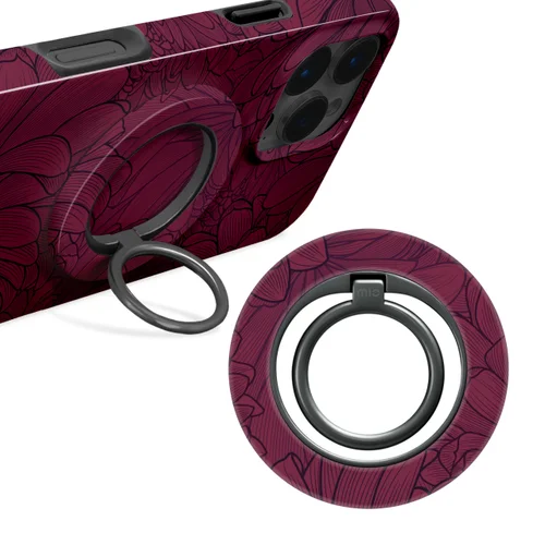 MIO Berry Blooms MagSafe Compatible Ring Holder