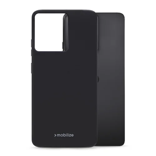 Mobilize Rubber Gelly Case Motorola Moto G75 5G Matt Black