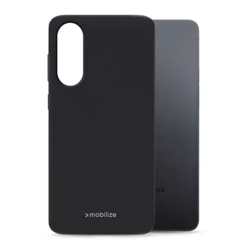 Mobilize Rubber Gelly Case Samsung Galaxy S25 Edge 5G Matt Black
