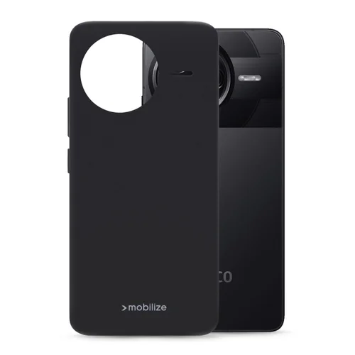 Mobilize Rubber Gelly Case Xiaomi Poco F7 Pro Matt Black