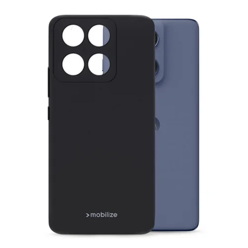 Mobilize Rubber Gelly Case Motorola Edge 60 Fusion Matt Black