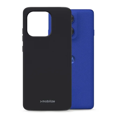 Mobilize Rubber Gelly Case Motorola Edge 60 Pro Matt Black