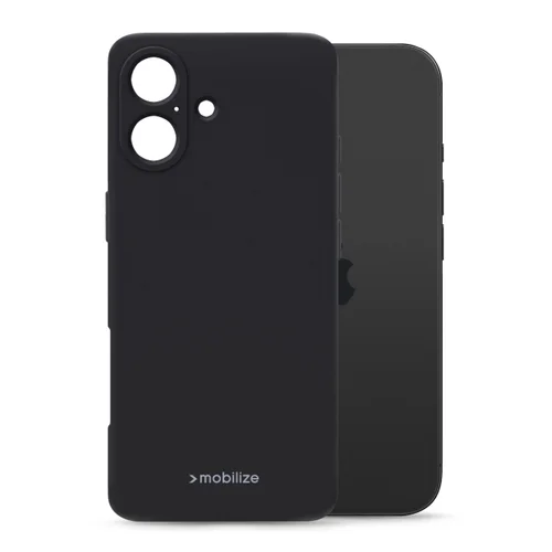 Mobilize Rubber Gelly Case Apple iPhone 17 Matt Black