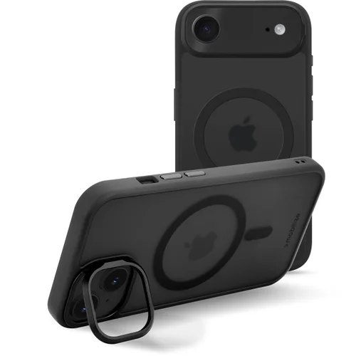 Mobilize MagSafe Compatible Hybrid Pro Case with Camera Stand Apple iPhone Air Black