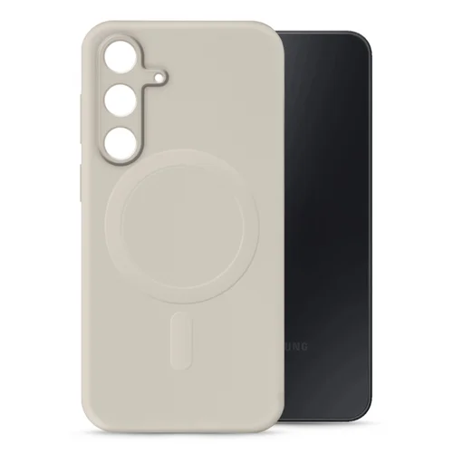 My Style Protective Flex Magsafe Compatible Case for Samsung Galaxy S25 FE 5G Antique White