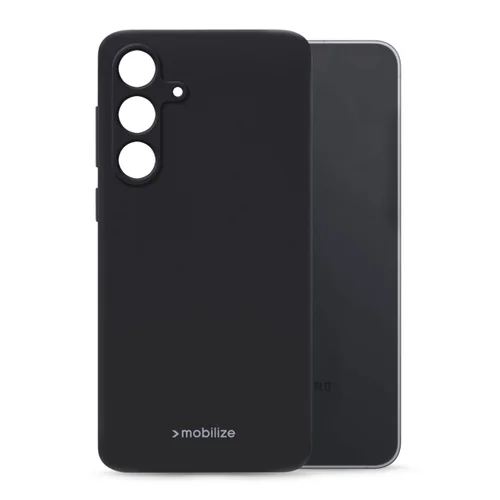 Mobilize Rubber Gelly Case Samsung Galaxy S25 FE Matt Black