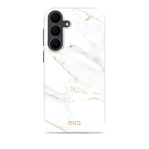 MIO White Marble Magsafe Compatible for Samsung S25 FE 5G