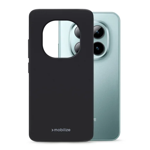 Mobilize Rubber Gelly Case Xiaomi Redmi Note 15 Pro+ 5G Matt Black