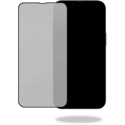 Mobilize Privacy Glass Screen Protector - Black Frame - for Apple iPhone 15 Pro