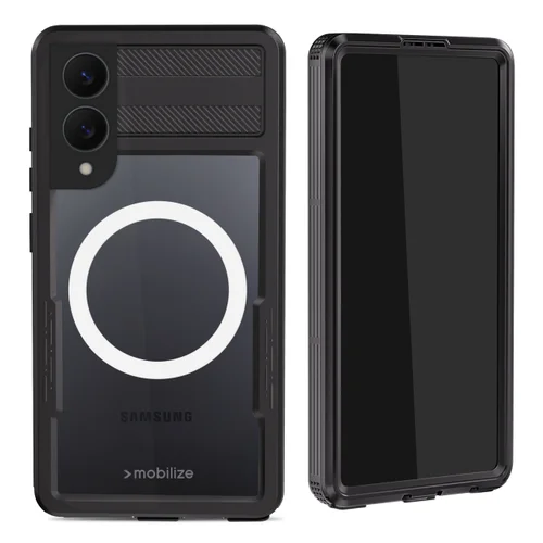 Mobilize MagSafe Compatible Waterproof Case Samsung Galaxy S25 Edge 5G Clear/Black