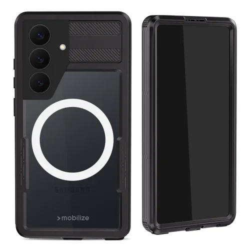 Mobilize MagSafe Compatible Waterproof Case Samsung Galaxy S26 5G Clear/Black