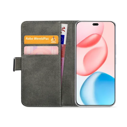 Mobilize Classic Gelly Wallet Book Case Honor 600 Pro Black