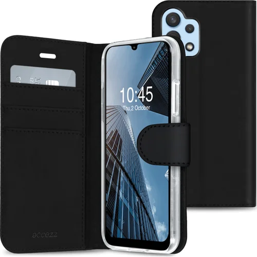 Accezz Wallet Softcase Bookcase Samsung Galaxy A32 (4G) – Zwart Accezz Wallet Softcase Bookcase Samsung Galaxy A32 (4G) – Zwart