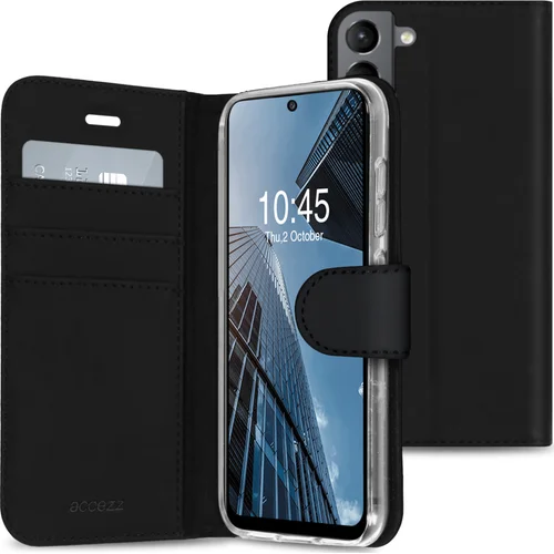 Accezz Wallet Softcase Bookcase Samsung Galaxy S21 FE – Zwart Accezz Wallet Softcase Bookcase Samsung Galaxy S21 FE – Zwart