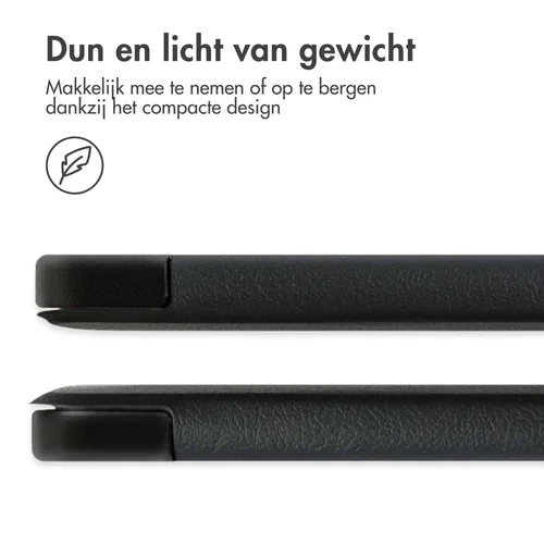 Accezz Trifold Bookcase iPad (2018) / (2017) / Air (2013) / Air 2 – Zwart