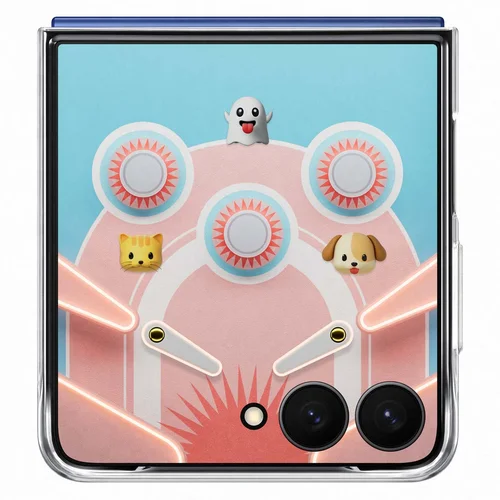 Originele FlipSuit Case Samsung Galaxy Z Flip 7 - Transparant